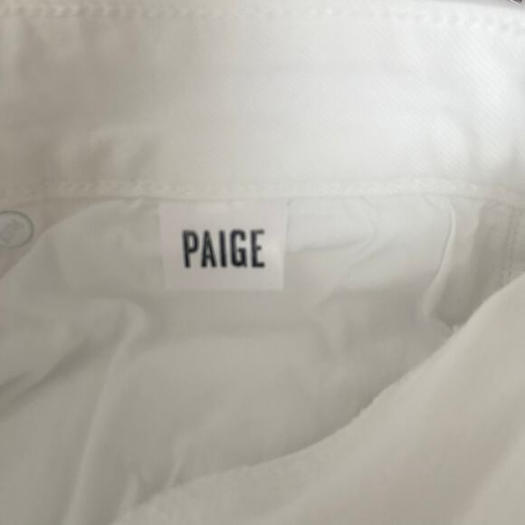 PAIGE Cindy Crop White Jeans - Picture 5 of 10